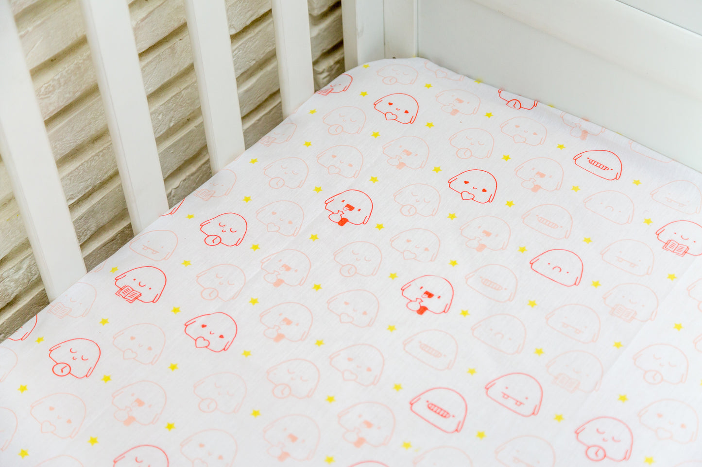 Love and Time Cot Set