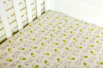 Hare and Turtle Mini Cot Set