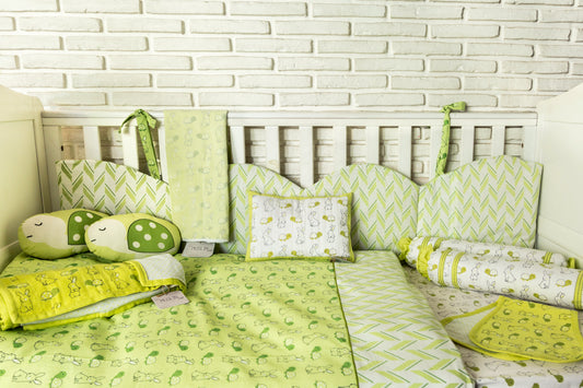 Hare and Turtle Cot  Set