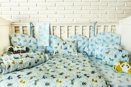 Tribal Animal Cot  Set