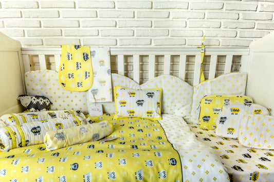 Ba Ba Black Sheep Cot  Set