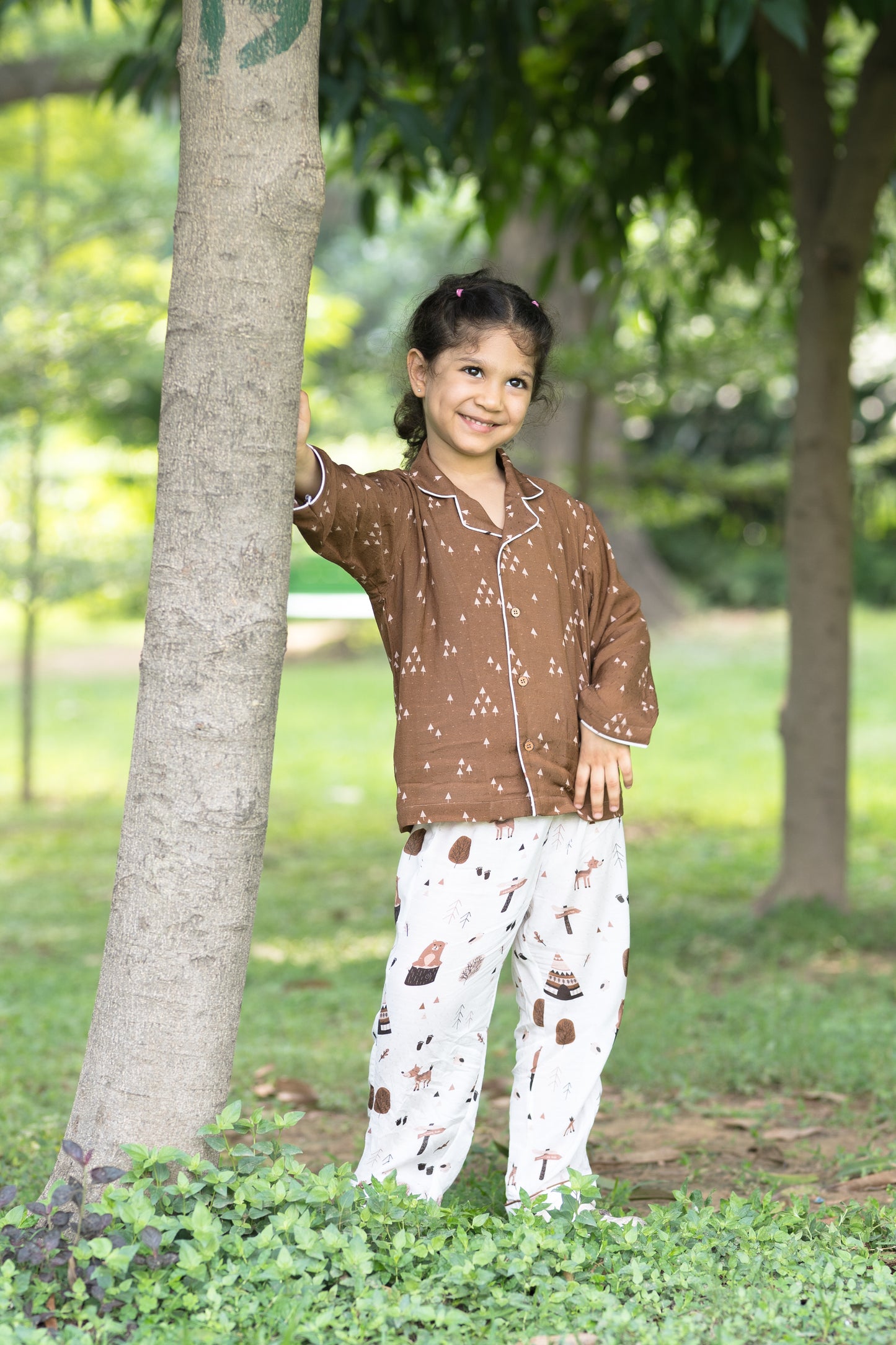Woodland Camping Brown