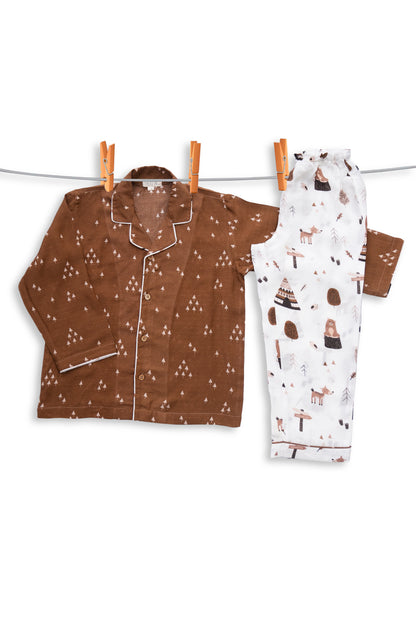 Woodland Camping Brown