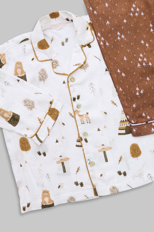 Woodland Camping White