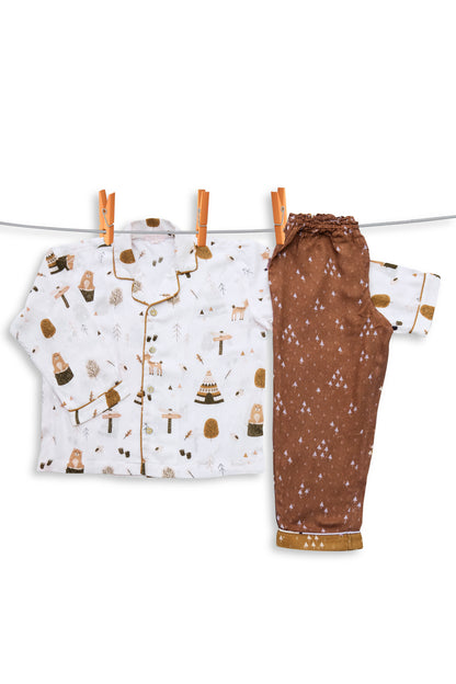 Woodland Camping White